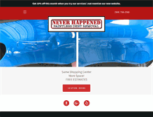 Tablet Screenshot of neverhappenedpdr.com